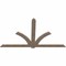 Ekena Millwork Redmond Smooth Timber Gable Bracket, Douglas Fir, 96"W x 56"H x 1 1/2"D x 5 1/2"F, 14/12 Pitch GBW096X56X0206RED00SDF - alternate 4